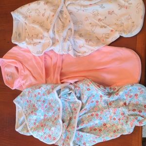 Bundle of aden + anais swaddles